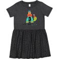 thumbnail image 3 of Inktastic 3rd Birthday Turtle 3 Year Old Girls Toddler Dress, 3 of 5