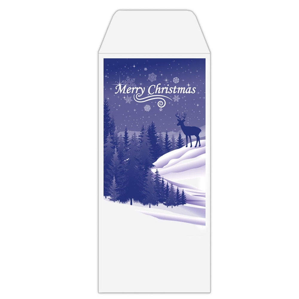 Holiday Teller Envelope Merry Christmas Drive In Banking Envelopes