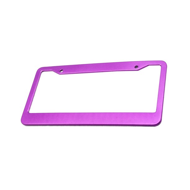 Kenally Soporte Universal para marco de matrícula de coche, soporte para placa de matrícula de aleación de aluminio, accesorio automotriz Vehículos, repuestos y accesorios Mis violeta Kenally VI1531-04B