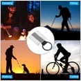 thumbnail image 6 of Uxcell Reflective Keychain Tags Reflective Zipper Pull Nylon Keychain High Visibility White, 6 of 7