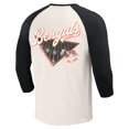 thumbnail image 3 of Men's Darius Rucker Collection by Fanatics Black/White Cincinnati Bengals Raglan 3/4 Sleeve T-Shirt, 3 of 3