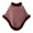 Wine, variant on Women Checkered Poncho Cloak Winter Batwing Sleeves Outerwear Faux Fur Trimmed Thicken Warm Pullover Coat