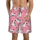 thumbnail image 1 of Balery Cute Cartoon Zebra Traje de Baño Estilo Hawaiano para Hombre, Shorts de Secado Rápido con Bolsillos-3X-Large, 1 of 6