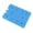 Blue, variant on Reusable Ice Packs for Lunch Boxes and Coolers, Slim & Lightweight Freezer Packs, Long Lasting Ice Blocks for Camping, Picnic, Work (Blue/1 Pcs) 4.33x6.26x0.59"
