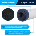 thumbnail image 2 of SpiroPure SP-CC1-20 20x2.5 Catalytic Carbon Water Filter Cartridge (Case of 6), 2 of 10