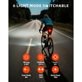 thumbnail image 3 of Juego de luces LED Prasky de 5000 mAh, 6+4 modos, giratorias 360°, 3 of 8