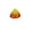 C001- Clear (Smiling Face), variant on Squeeze Slow Rising, Silent Squeeze Toys, Adhd Squeeze Toys, Desk Toys for Office for Adults, Sensory Squeeze Toys, Flame Shape, 1 Pc