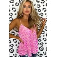 thumbnail image 4 of Women's Pink Sequin Adjustable Straps Tank Top, 4 of 14