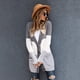 thumbnail image 4 of Cárdigan de mujer, cárdigan casual, abrigo de punto de mujer, suéter de punto, ropa de abrigo de otoño invierno con bolsillos y mangas largas, 4 of 6