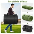 thumbnail image 5 of Costway Full Futon Mattress Japanese Floor Pad Washable Cover Carry Bag Green, 5 of 10