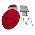 thumbnail image 2 of Toldo Cubresol Con Parabrisas Rojo Motoneta, 2 of 2