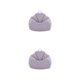 thumbnail image 4 of Funda para silla Wosthever elegante para sofá Puff gris cálido 2Conjunto, 4 of 6