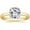 Asscher Shape, variant on Houston Diamond District 1 to 5 Carat 14K Yellow Gold LAB GROWN Diamond Solitaire Engagement Ring (Color E-F, Clarity VS2-SI1) Asscher Shape 0.5 Carat Size: 4.5