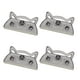 thumbnail image 4 of Hebilla De Metal De Gato Hebilla Decorativa De Metal Energético Flexible Estable Resistente Al Desgaste 4 Juegos Para Decoración De Jeans Para Bolsa De Bricolaje, 4 of 8