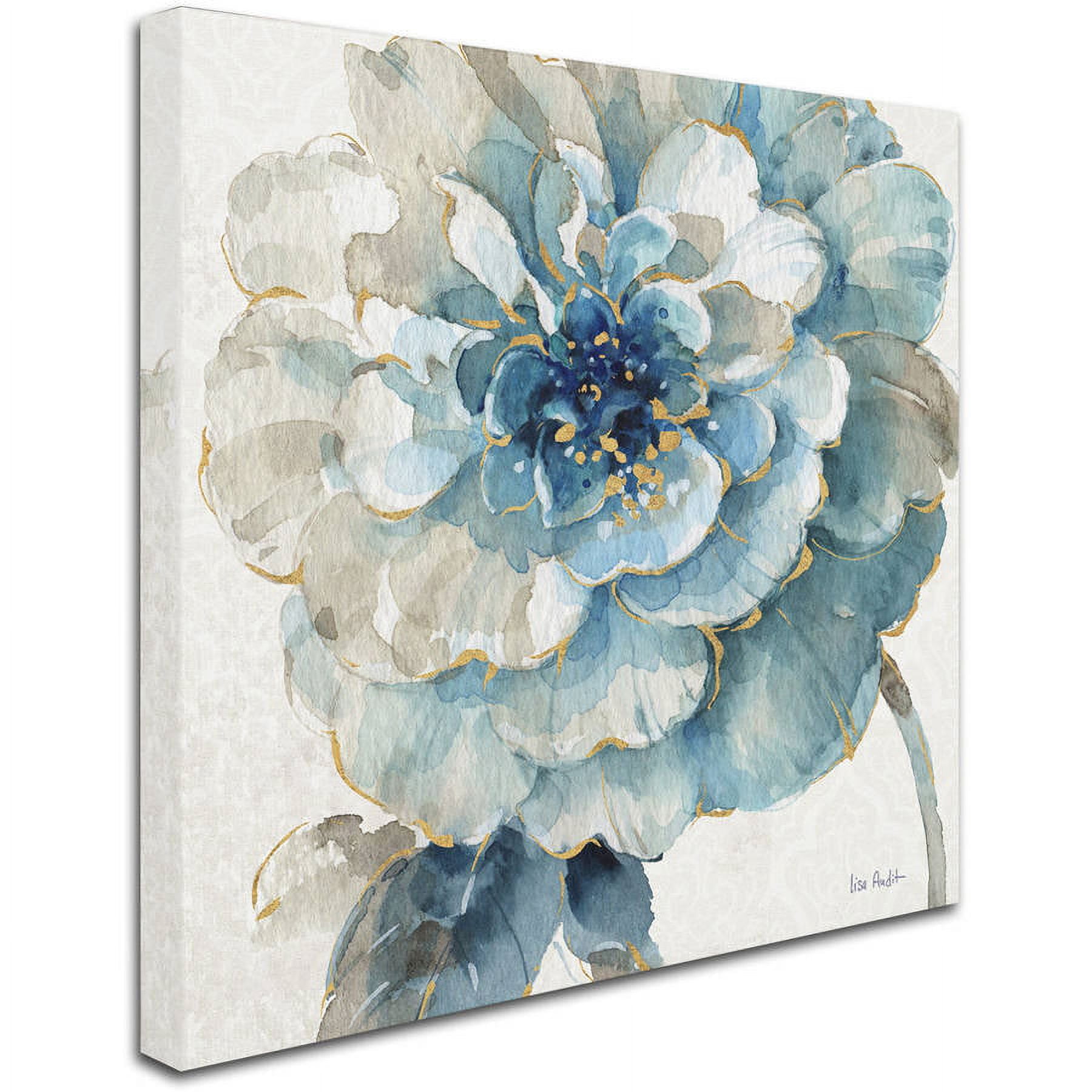 Lisa Audit 'Indigold VII' Canvas Art