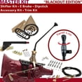 thumbnail image 1 of American Shifter  C6 Shifter Kit 12 in. E Brake Cable Clamp Clevis Trim Kit Dipstick for CD1A6, 1 of 1