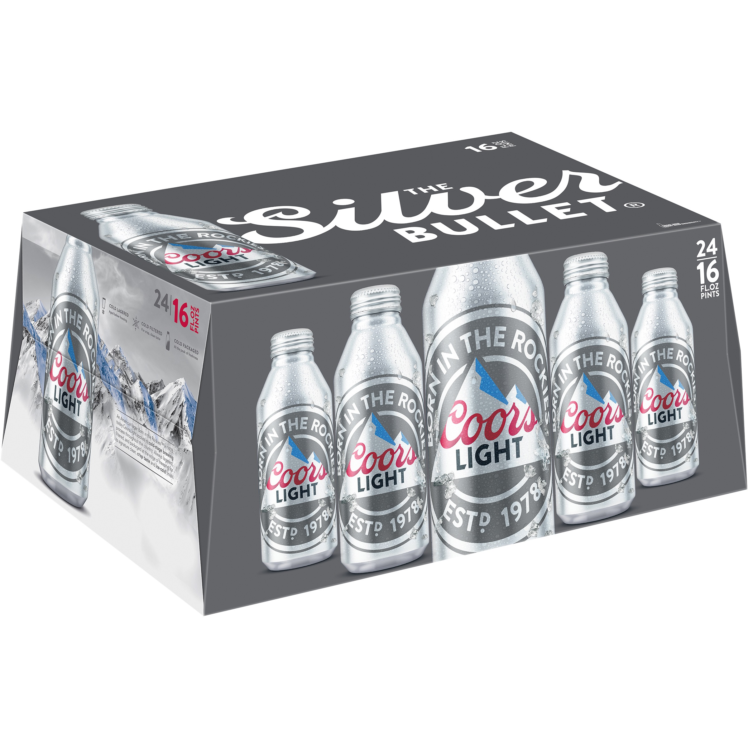 coors light aluminum bottle