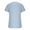 thumbnail image 4 of JUNWELL T-Shirts pour Hommes Grande Taille Manches Courtes T-Shirts Col Rond Classiques Été Hauts pour Hommes, 4 of 5