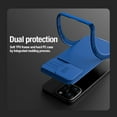 thumbnail image 6 of Allytech Magnetic Case for iPhone 15 Pro, Compatible with MagSafe, CamShield Pro Ultra Thin Shockproof Anti-Slip Case with Sliding Camera Cover for iPhone 15 Pro - Blue, 6 of 15