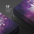 thumbnail image 4 of wall26 Canvas Print Wall Art Purple Glitter White Crystal Chandelier Decorative Lights Digital Art Realism Stylish Zen Chic Contemporary Boho Relax/Calm for Living Room, Bedroom, Office - 32"x48, 4 of 5