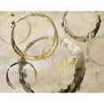 thumbnail image 3 of Nan 24x20 Black Modern Framed Museum Art Print Titled - Golden Rings, 3 of 5
