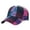 Purple, variant on Plaid Flannel Baseball Cap Adjustable Curved Brim Sun Hat for Men Women Fall Winter Casual Outdoor Size:One Size