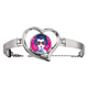 thumbnail image 1 of La cultura china Rojo mujer gafas Pulsera pulsera de joyería en forma de corazón Unbranded M, 1 of 3