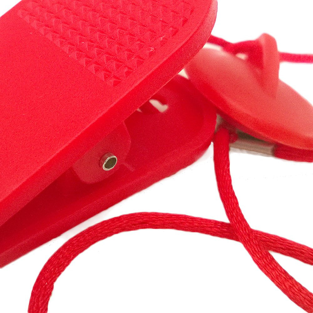 RED MAGNETIC TREADMILL RUNNING MACHINE SAFETY KEY REPLACEMENT TAG UK 
