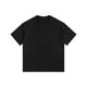 thumbnail image 1 of Camisas Elvqul Hombre Negro Mayor Algodón Manga Corta Liso Cuello Redondo, 1 of 2