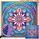thumbnail image 1 of 5D DIY Cuentas Cuadradas Completas Taladro AB Parcial Mandala 45x45cm, 1 of 9