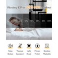 thumbnail image 5 of Yellow Geometric Blackout Curtains, Light Blocking Print Window Curtains, Modern Minimalist Black Abstract Art Thermal Insulated Window Drapes for Living Room Kitchen Cafe 2 Panels, 104"W x 63"L, 5 of 9