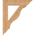 thumbnail image 3 of Ekena Millwork 5 1/2"W x 32"D x 38"H Funston Traditional Smooth Bracket, Western Red Cedar, 3 of 4