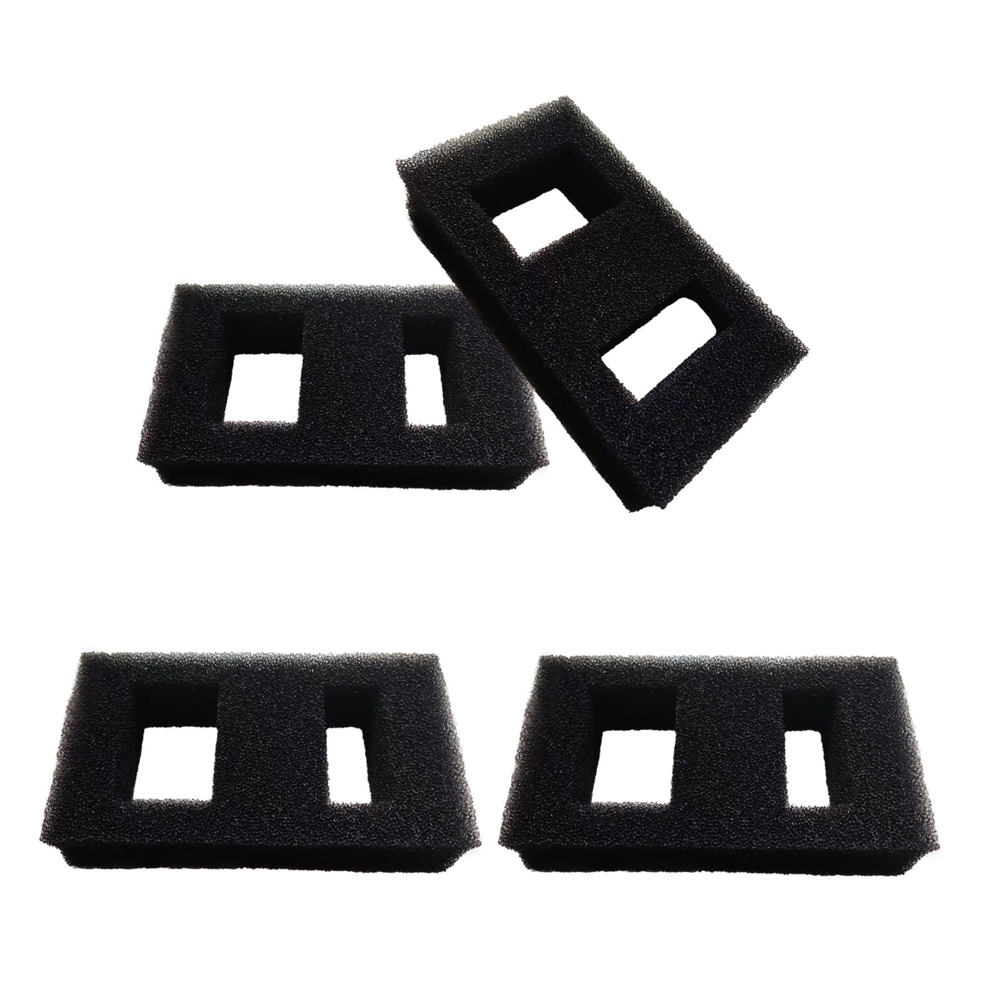 Delapan Fish Foam Pre-Filter Sponges for Canister Filters and Fluval SPEC Aquarium Filter Media, 6 Pack
