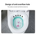 thumbnail image 3 of Sywqhk Bidé plegable Lavabo Hogar Portátil Mujeres embarazadas Bidé (Verde) Sywqhk Para estrenar, 3 of 8