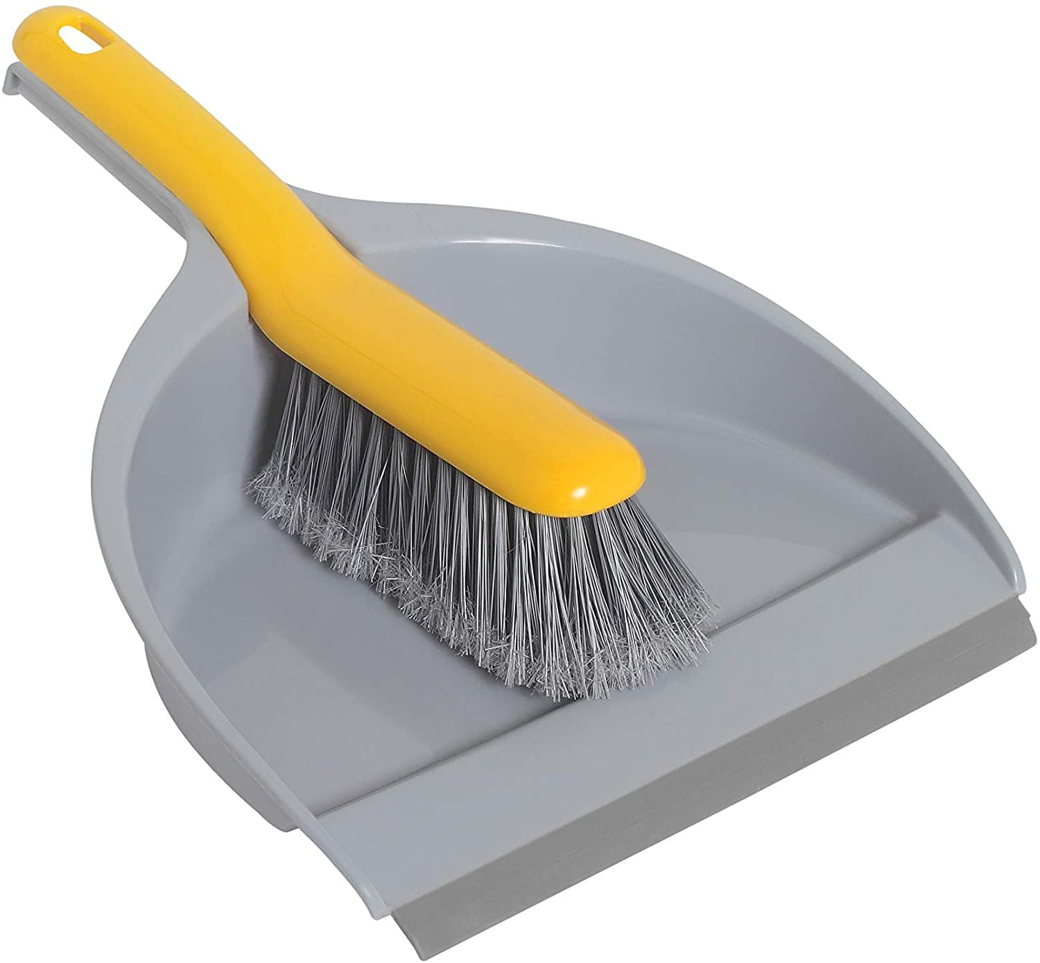 TIVIT Dustpan with Brush Classic Dustpan with Mini Hand Brush Small Broom Snapon Set, Indoor