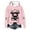 Pink, variant on POIUYTR Highland Cow Hoodie for Women Warm Fleece Cowgirl Sweatshirt Funny Cute Graphic Shirt Long Sleeve Pullover Tops