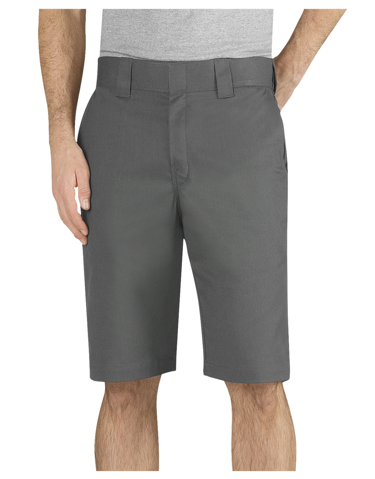 Dickies Mens FLEX 11 Regular Fit Work Shorts, 32, Gravel Gray | Walmart ...