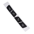thumbnail image 5 of CENL Door Lock Switch Button Repair Stickers For Mercedes For Benz A B C E SLK CLS-Class Car Front Interior Stickers Replacement, 5 of 11