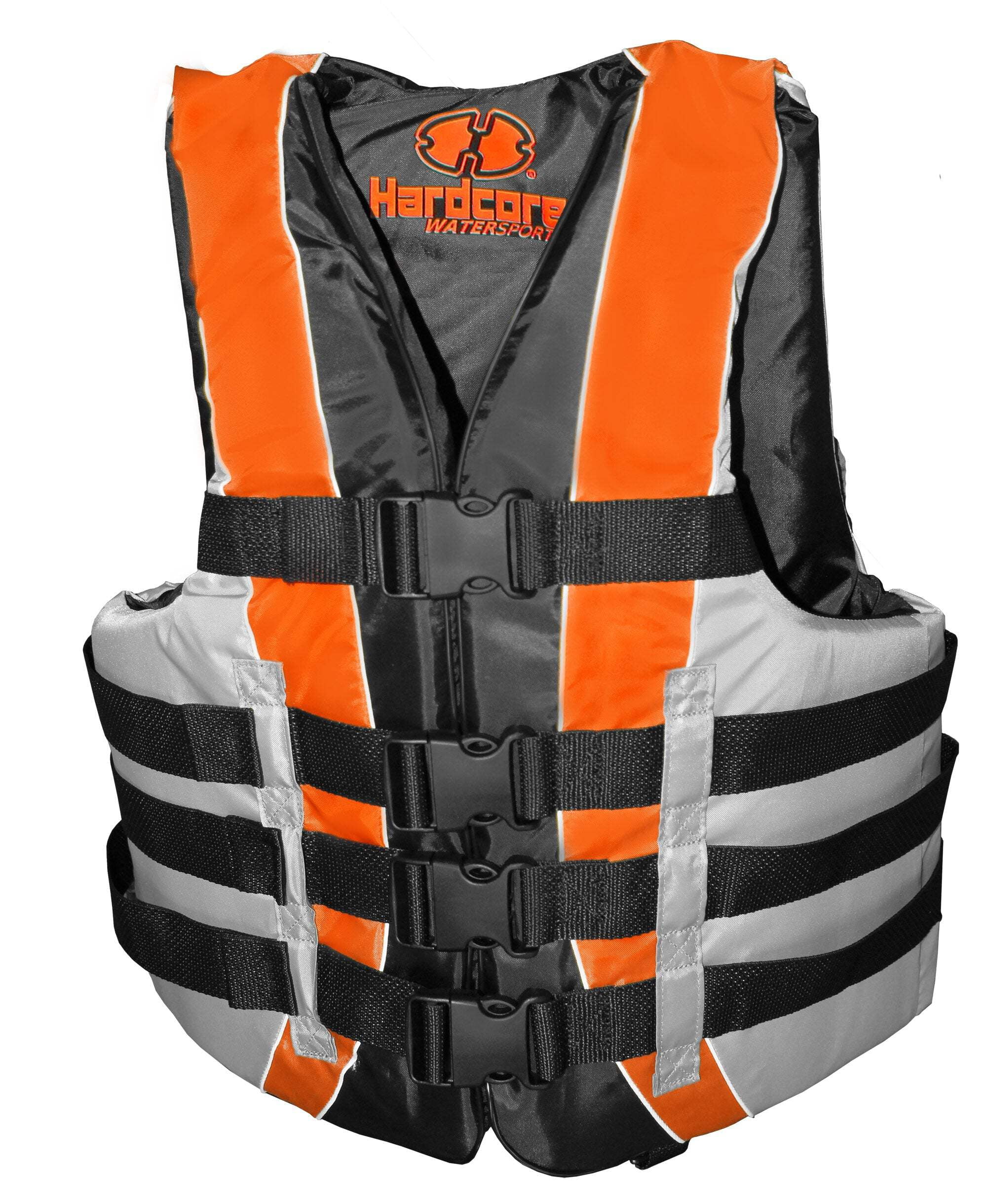 Hardcore Water Sports Hardcore Life Vest For Adults | High Visibility | USCG Approved | Fully Enclosed