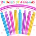 thumbnail image 2 of Tarjetas de San Valentín GOHEYI, paquete de 24 con pop tubes para el aula de niños, 2 of 7