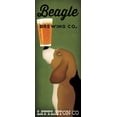 thumbnail image 2 of Fowler, Ryan 8x14 White Modern Wood Framed Museum Art Print Titled - Beagle Brewing Co - Littleton Co, 2 of 4