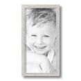 thumbnail image 2 of ArtToFrames 7x14" Bright Silver Picture Frame, Silver Wood Poster Frame, with Regular Glass and 2 (FBPL-4752), 2 of 7