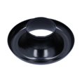 thumbnail image 1 of 73mm/2.9in Car Short Ram Cold Air Intake Turbo Horn Aluminum Velocity Stack AdapterBlack, 1 of 4