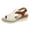 1Beige, variant on Espadrilles Wedge Sandals for Women Peep Toe Breathable Cutout Buckle Ankle Strap Sandals
