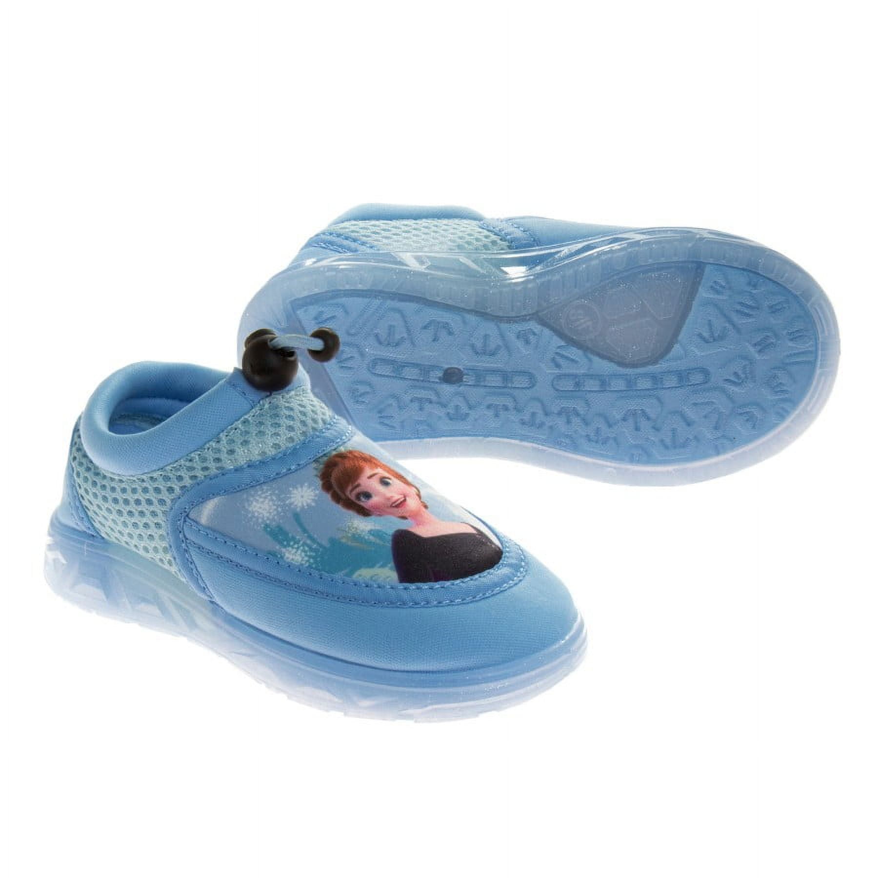 Disney Girl Frozen II Water Shoes Light Blue 9 10