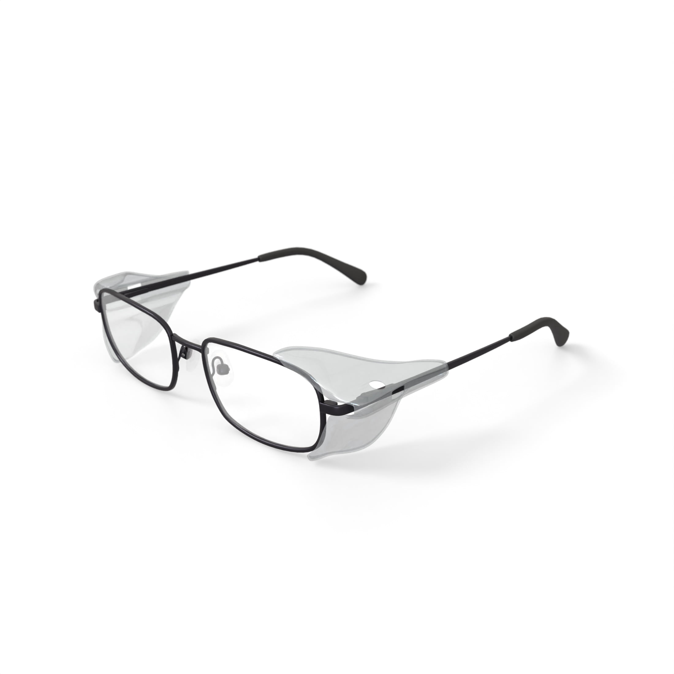 Hilco Vision A2 SG 302 Prescription Safety Glasses, Pewter Metal Frame, Rx Ready Frame (No Lenses Included), ANSI Z87.1, OSHA Compliant Protective Eyewear