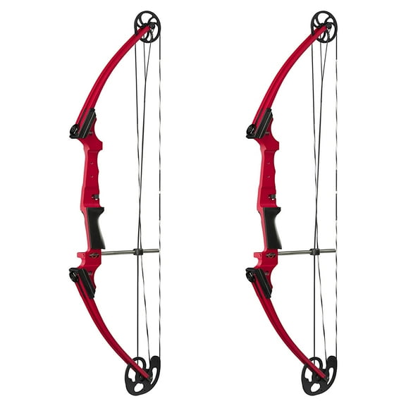 Genesis Archery Compound Bow w/Adjustable Sizing, Right-Handed (2 Pack)