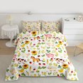 thumbnail image 2 of Feelyou Pig Horse Animal Twin Comforter Sets, Farm Sunflower Kids Bedding Set, 2 Pieces, 2 of 8