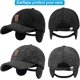 thumbnail image 2 of Gorra de béisbol casual de invierno de mediana edad y ancianos de otoño e invierno, 2 of 5