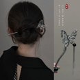 thumbnail image 5 of Ancient Chinese Style Elegant Butterfly Tassel Hair Stick for Women Girls Classical Hairpin Chinese Hair Accessories Jewelry, 5 of 9